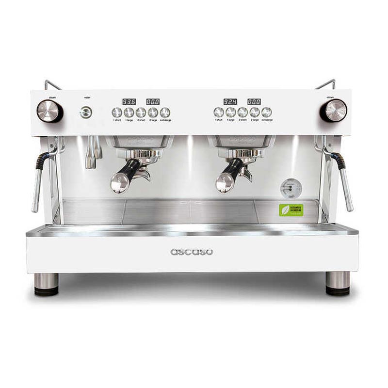 Ascaso Barista T Plus Espresso Kahve Makinesi, 2 Gruplu, Beyaz