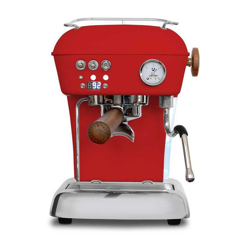 Ascaso Dream PİD Yarı Otomatik Espresso Kahve Makinesi, Kırmızı