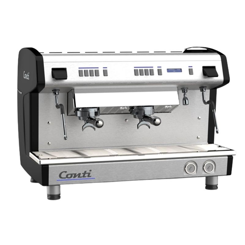 Conti Monaco X-ONE Tall Cup Tam Otomatik Espresso Makinesi, 2 Gruplu, Siyah