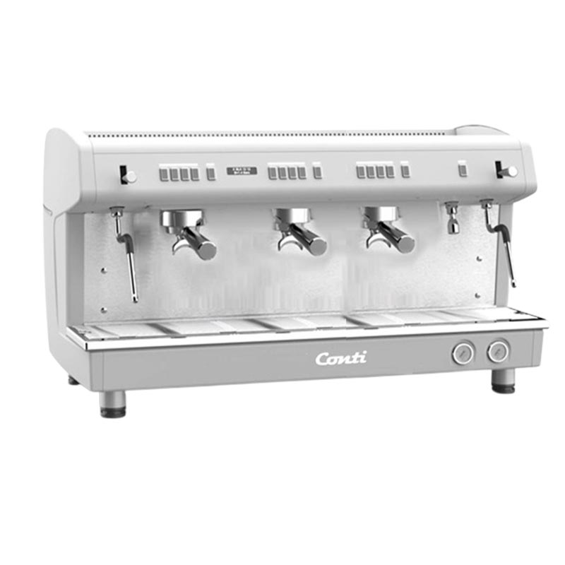 Conti Monaco X-ONE TCI Evo Tam Otomatik Espresso Makinesi, 3 Gruplu, Beyaz