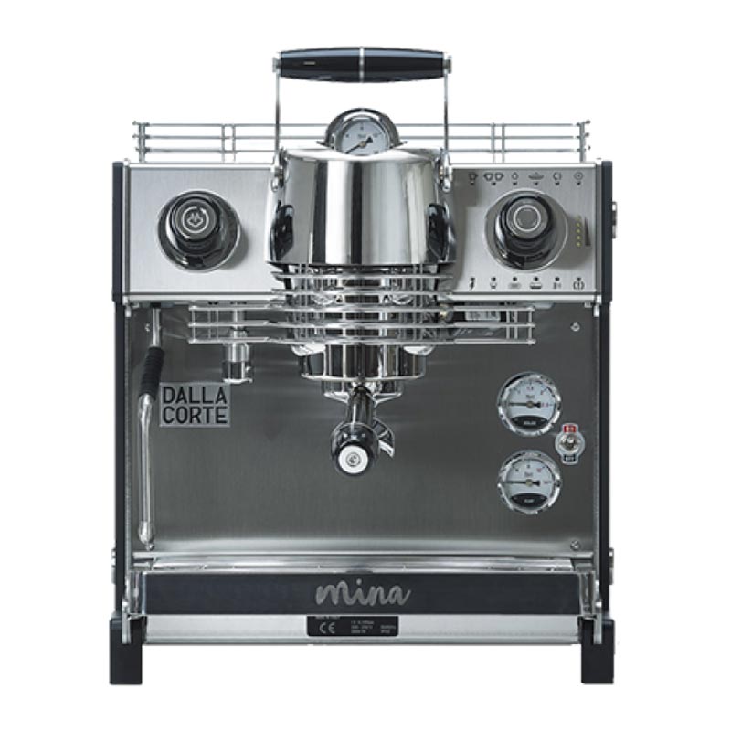 Dalla Corte Mina Espresso Kahve Makinesi, 1 Gruplu, Siyah