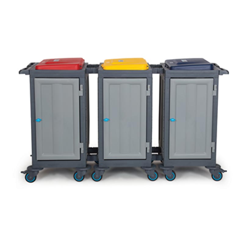 Fantom Procart 182SP Atık Toplama Arabası, 6 Bölmeli, 225 kg Kapasiteli