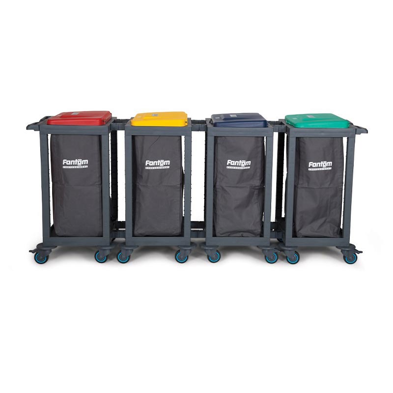 Fantom Procart 185SP Atık Toplama Arabası, 8 Bölmeli, 225 kg Kapasiteli