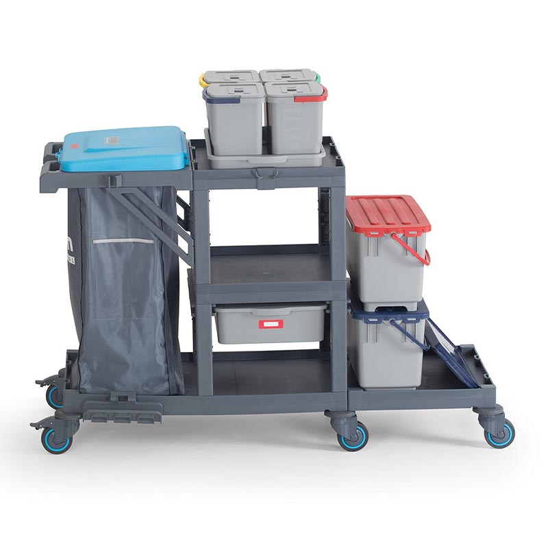 Fantom Procart 332 Kova Takımlı Temizlik Arabası, Çekmeceli