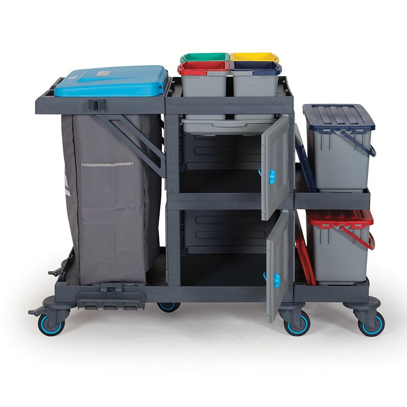 Fantom Procart 3334 Kova Takımlı Temizlik Arabası, Çöp Bölmeli