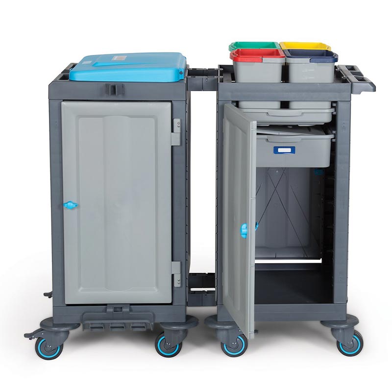 Fantom Procart 3351SP Aksesuar Takımlı Temizlik Arabası, Çöp Bölmeli