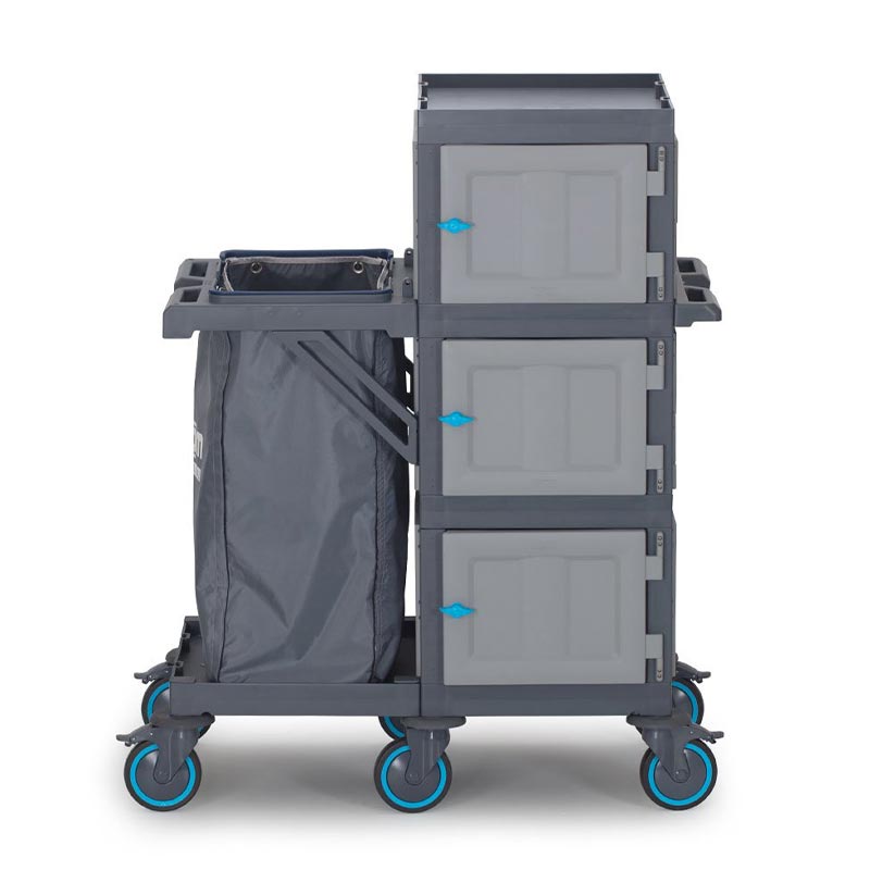 Fantom Procart 402 Dolaplı Kat Arabası, Çöp Bölmeli