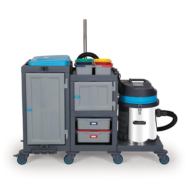 Fantom Procart Vac 903 Kombine Temizlik Arabası, 62x144x108 cm