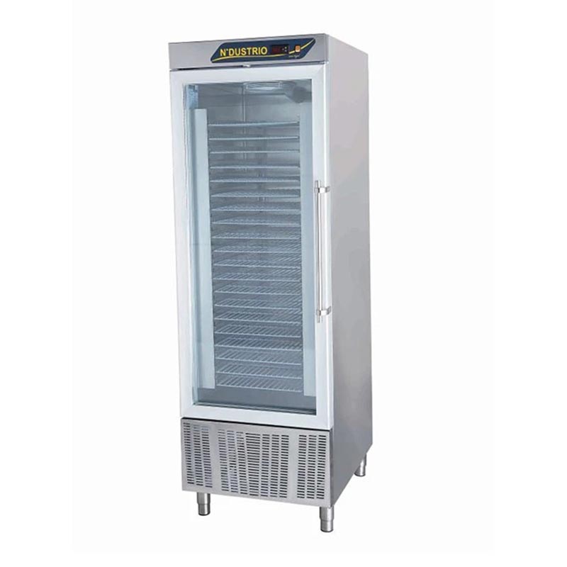 Ndustrio CPG-101 GD Dik Tip Gastronorm Buzdolabı, 1 Tam Cam Kapılı, 700 L