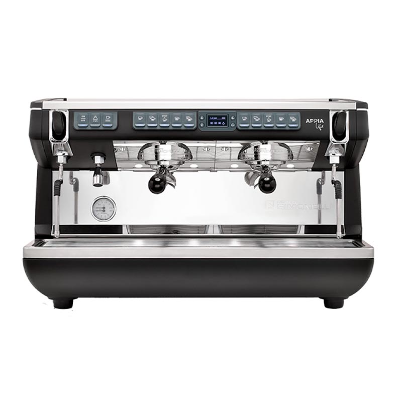 Nuova Simonelli Appia Life XT Tall Cup Tam Otomatik Espresso Kahve Makinesi, 2 Gruplu, Siyah