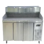 TPP-83-MT3STTR PASTAHANE MAKE-UP BUZDOLABI YÜKSELTİLMİŞ 3 TARAFI MERMER TABLALI-BAĞIMSIZ MOTORLU GARNİTÜRLÜ SOĞUTMA ÜNİTESİ