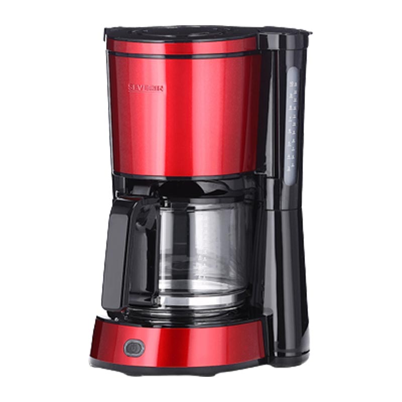 Severin KA 4817 Filtre Kahve Makinesi, Kırmızı