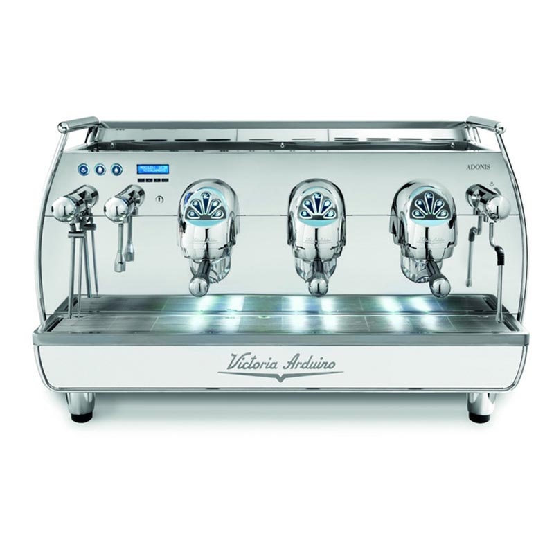 Victoria Arduino Adonis Style Espresso Kahve Makinesi, 3 Gruplu, Metalik