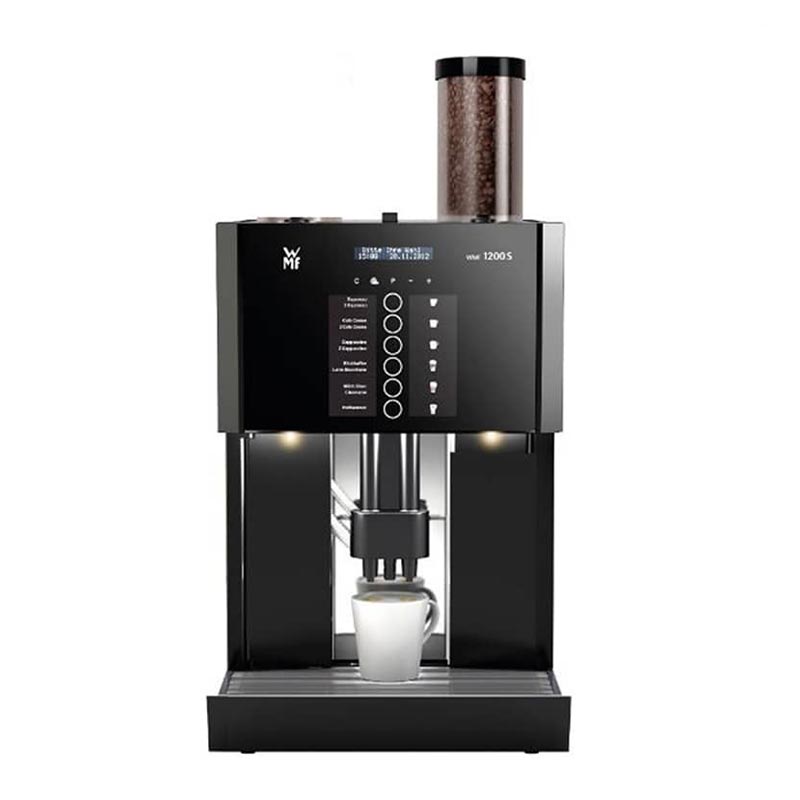 WMF 1200S Süper Otomatik Kahve Makinesi, Su Tanklı, Otomatik Süt Köpüğü, 4 L